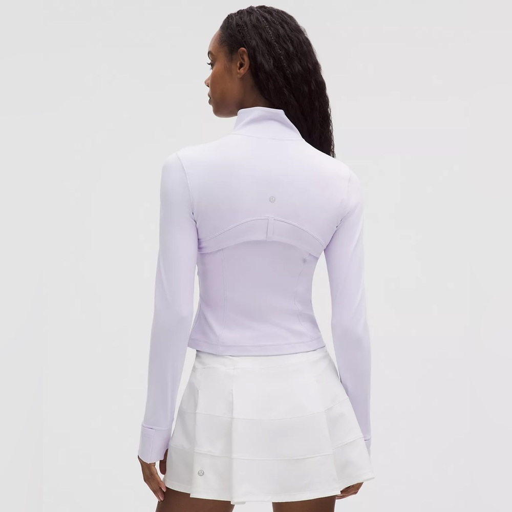 NWT Lululemon 🍋 Cropped Define Jacket Nulu Lavender Frost Size 4 - Picture 3 of 10